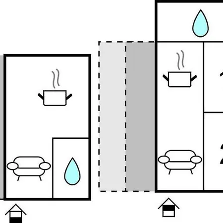 With Heated Swimming Pool 70 Meters From The Beach-bobanac 度假居 *