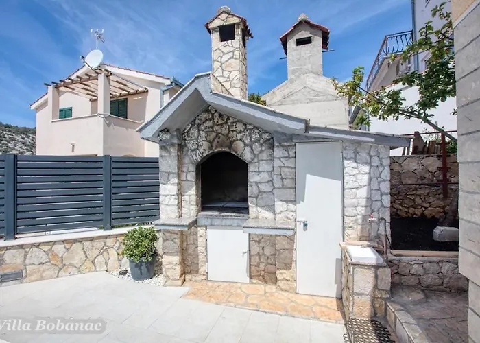 בית נופש With Heated Swimming Pool 70 Meters From The Beach-bobanac *