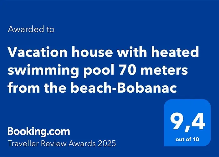 Tatil Evi With Heated Swimming Pool 70 Meters From The Beach-bobanac *